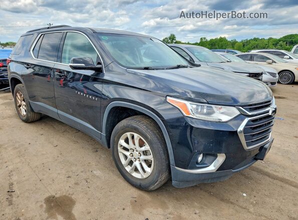 1GNEVGKW6KJ152807 2019 CHEVROLET TRAVERSE Black Front view