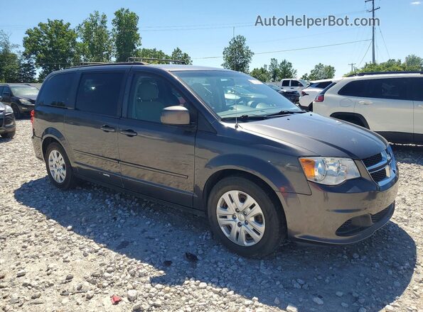 2C4RDGCGXGR380655 2016 DODGE CARAVAN Gray Widok z przodu