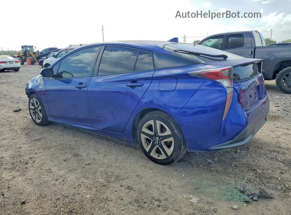 JTDKARFU9G3519710 2016 TOYOTA PRIUS Blue Trasero derecho