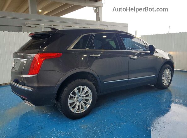 1GYKNARS7HZ240488 2017 CADILLAC XT5 Угольный Передняя правая четверть