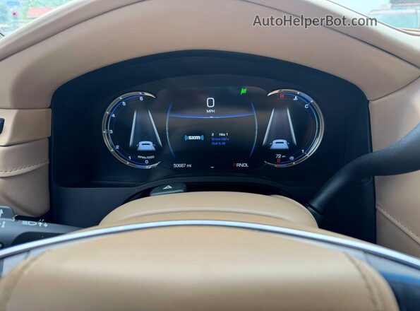 1GYS3DKJ7KR173584 2019 CADILLAC ESCALADE Gray Instrument cluster view