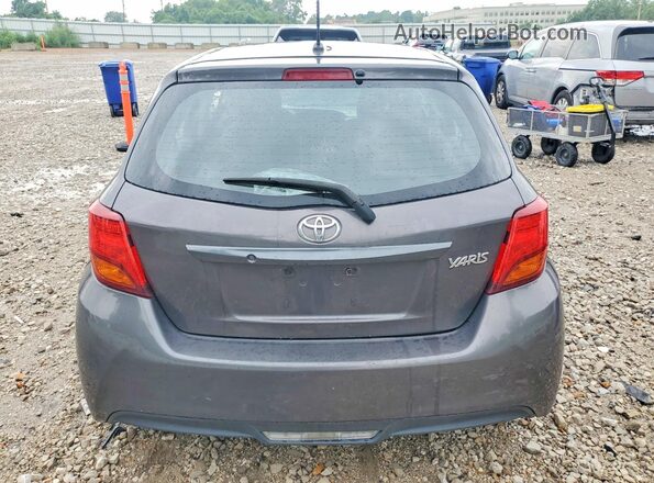 VNKKTUD34HA075731 2017 TOYOTA YARIS Charcoal Вид салону спереду