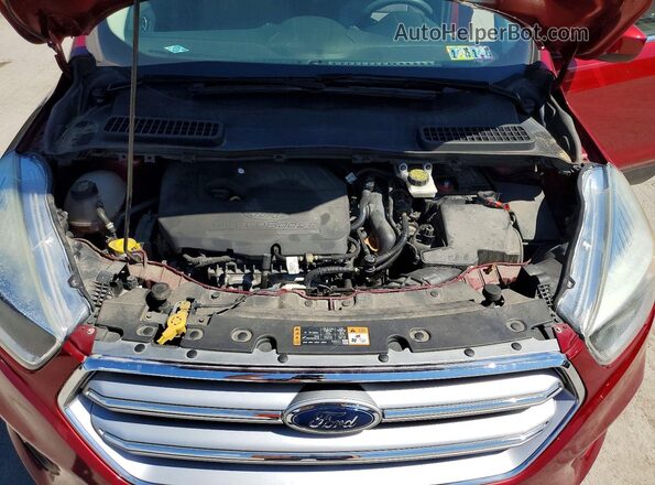 1FMCU9GDXHUE04079 2017 FORD ESCAPE Red VIN sticker view