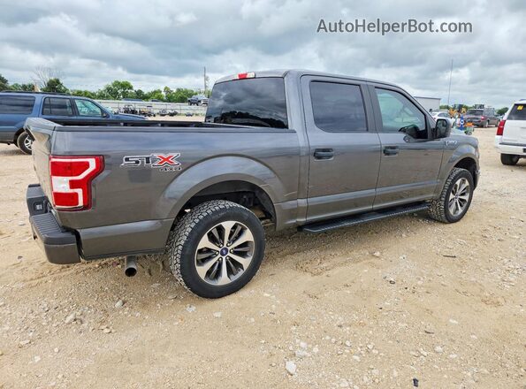1FTEW1EP3KKC30641 2019 FORD F150 Gray Przód prawy