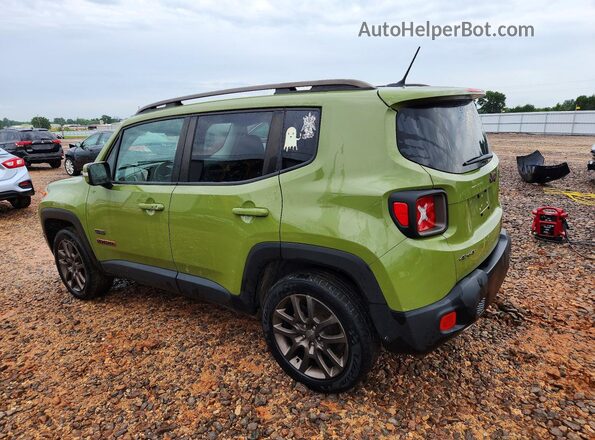 ZACCJBBT6GPC66009 2016 JEEP RENEGADE Green Tył prawy