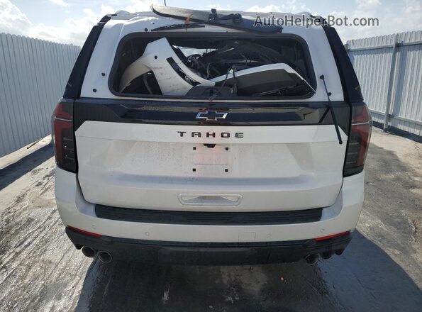 1GNS6PRD0SR188403 2025 CHEVROLET TAHOE Белый Вид салона спереди