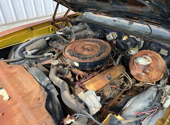 336871R159066 1971 OLDSMOBILE CUTLASS Зеленый Вид панели приборов