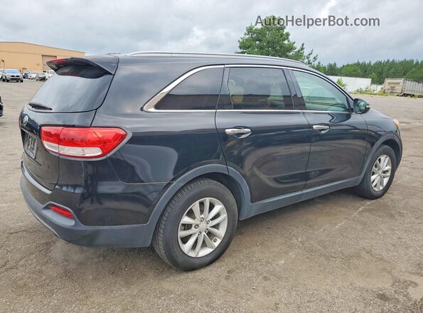 5XYPG4A57GG036624 2016 KIA SORENTO Black Передня права чверть