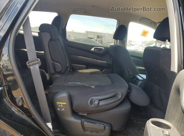 5N1DR2MM6KC642705 2019 NISSAN PATHFINDER Black Engine compartment view