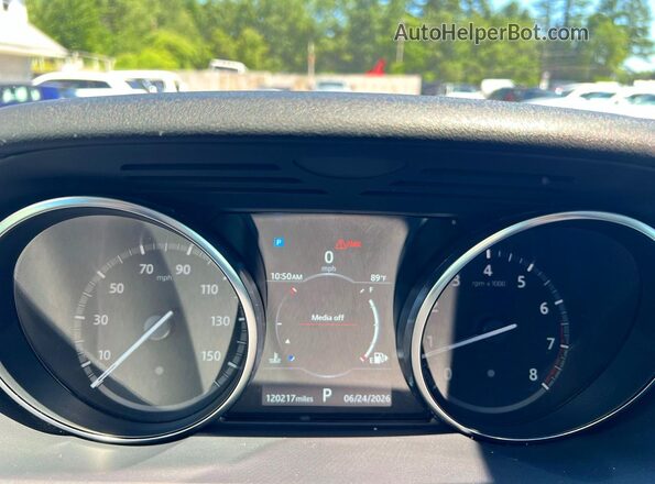 SALRG2RV4K2400835 2019 LAND ROVER DISCOVERY Black Widok deski rozdzielczej