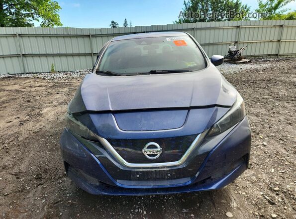 1N4AZ1BV4MC554726 2021 NISSAN LEAF Синий 
