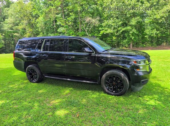 1GNSCHKC1LR301602 2020 CHEVROLET SUBURBAN Black Trasero izquierdo