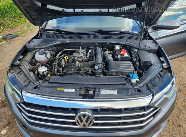3VWC57BU1KM045405 2019 VOLKSWAGEN JETTA Gray Vista del compartimento del motor