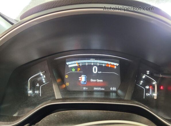 5J6RW2H54KA021698 2019 HONDA CR-V Black Հետևի նստատեղերի տեսք