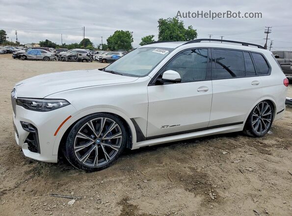 5UXCX4C55KLB39499 2019 BMW X7 White 