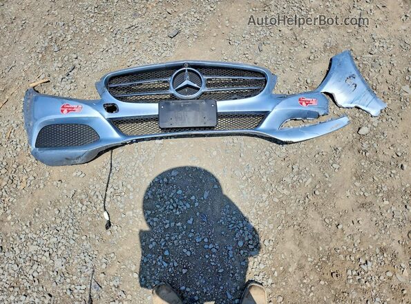 55SWF4HB3JU256138 2018 MERCEDES-BENZ C Silver ძრავის განყოფილების ხედი