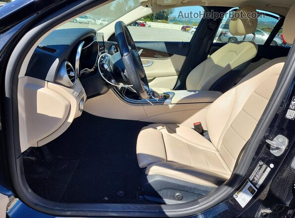 55SWF4HB3JU262036 2018 MERCEDES-BENZ C Black 