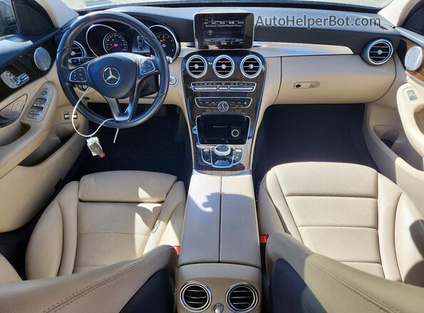 55SWF4HB3JU262036 2018 MERCEDES-BENZ C Black 