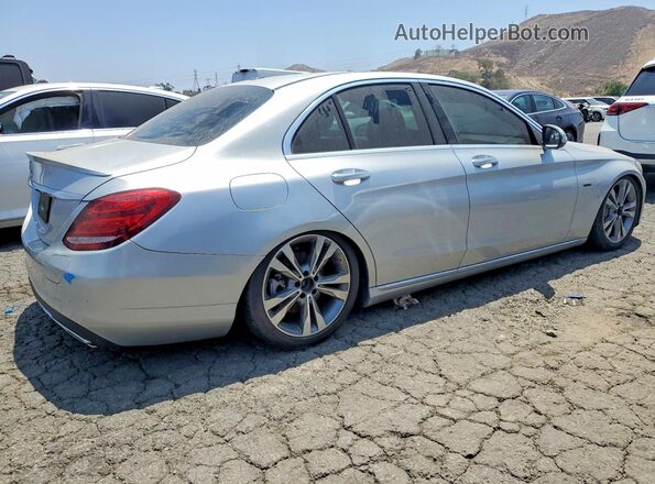 55SWF4HB6JU259275 2018 MERCEDES-BENZ C Silver 