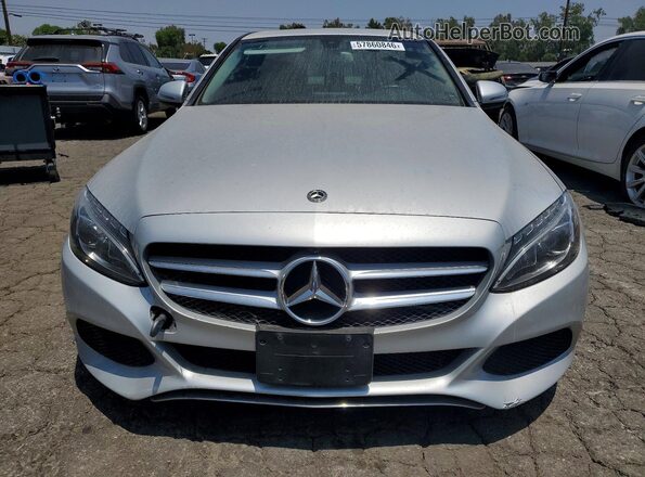 55SWF4HB6JU259275 2018 MERCEDES-BENZ C Silver 