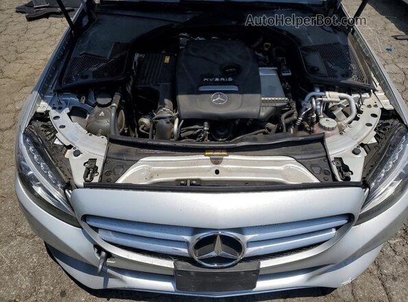 55SWF4HB6JU259275 2018 MERCEDES-BENZ C Silver 