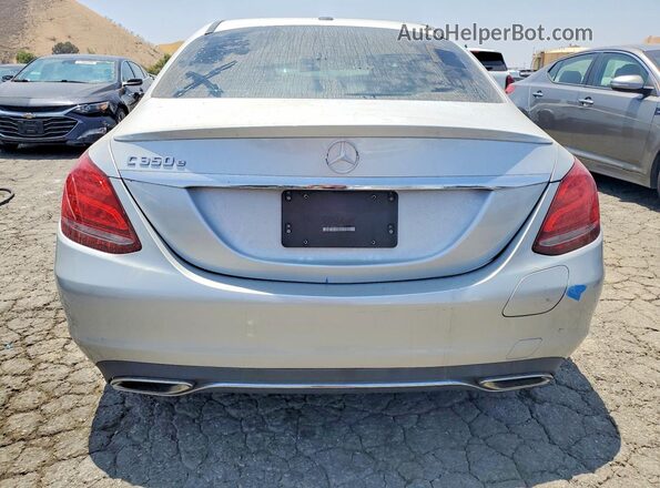 55SWF4HB6JU259275 2018 MERCEDES-BENZ C Silver 