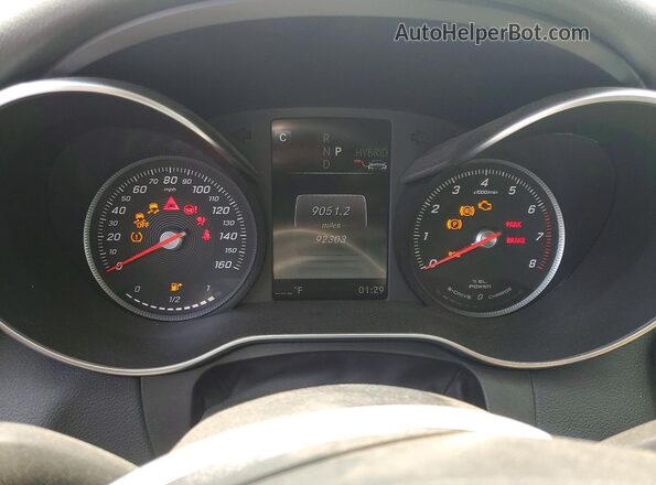 55SWF4HB6JU259275 2018 MERCEDES-BENZ C Silver 