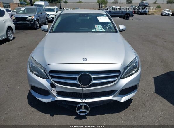 55SWF4HB8GU157307 2016 MERCEDES-BENZ C 350E Silver Vista interior trasera