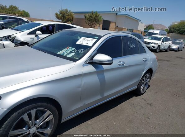 55SWF4HB8GU157307 2016 MERCEDES-BENZ C 350E Silver Vista frontal