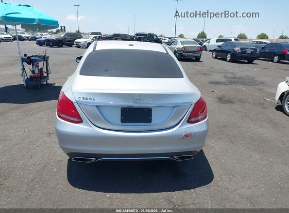 55SWF4HB8GU157307 2016 MERCEDES-BENZ C 350E Silver 