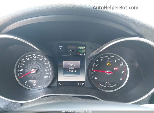 55SWF4HB8GU157307 2016 MERCEDES-BENZ C 350E Silver 