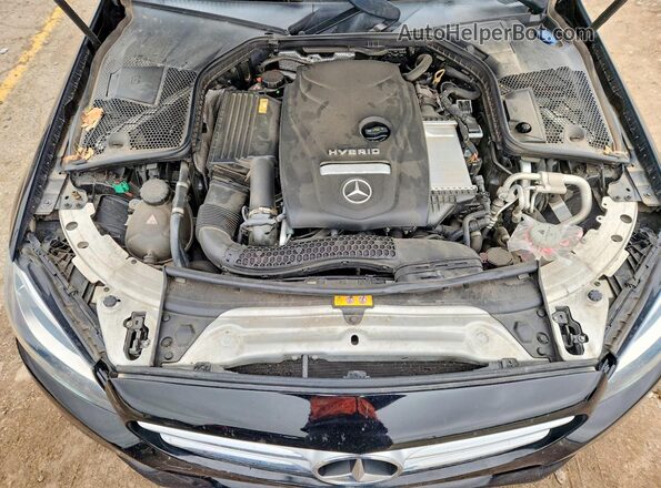 55SWF4HB8HU224036 2017 MERCEDES-BENZ C Black უკანა სალონის ხედი