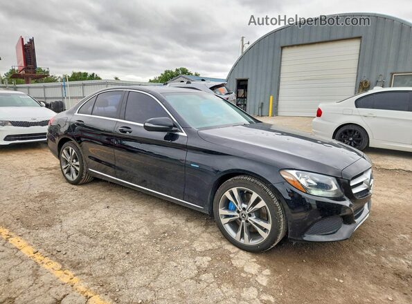 55SWF4HB8HU224036 2017 MERCEDES-BENZ C Black წინა მარჯვენა
