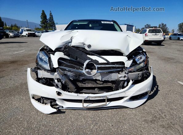 55SWF4JB0GU114820 2016 MERCEDES-BENZ C White Vista frontal