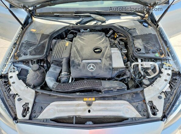 55SWF4JB0GU149146 2016 MERCEDES-BENZ C Silver Widok wnętrza z tyłu