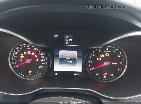 55SWF4JB0GU159353 2016 MERCEDES-BENZ C-CLASS Черный Вид задних сидений