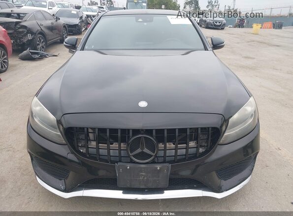 55SWF4JB0GU159353 2016 MERCEDES-BENZ C-CLASS Черный Вид щитка приборов