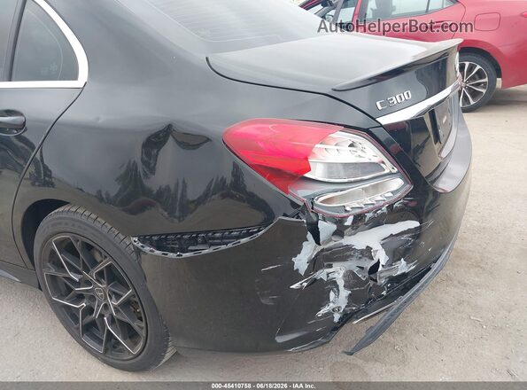 55SWF4JB0GU159353 2016 MERCEDES-BENZ C-CLASS Черный Вид спереди
