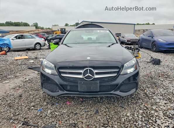 55SWF4JB0HU210206 2017 MERCEDES-BENZ C Black Դիմացի տեսք