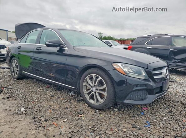 55SWF4JB0HU210206 2017 MERCEDES-BENZ C Black Առջևի աջ
