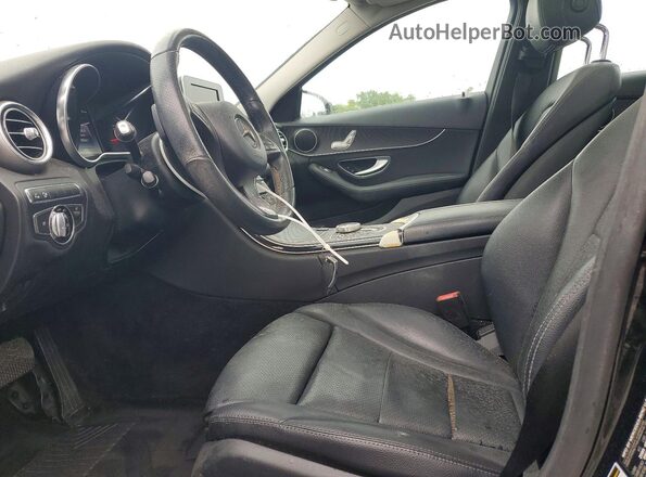 55SWF4JB0HU210206 2017 MERCEDES-BENZ C Black Սալոնի դիմացի տեսք