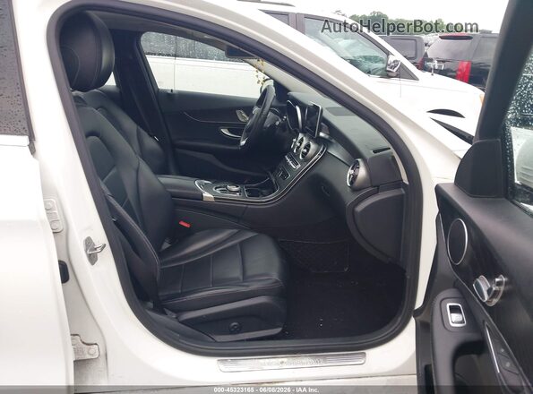 55SWF4JB0HU212134 2017 MERCEDES-BENZ C-CLASS White Front interior view