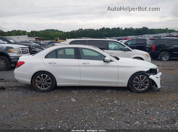 55SWF4JB0HU212134 2017 MERCEDES-BENZ C-CLASS White Rear interior view
