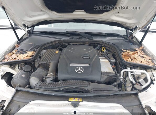 55SWF4JB0HU212134 2017 MERCEDES-BENZ C-CLASS White Rear view