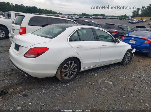 55SWF4JB0HU212134 2017 MERCEDES-BENZ C-CLASS White Rear right