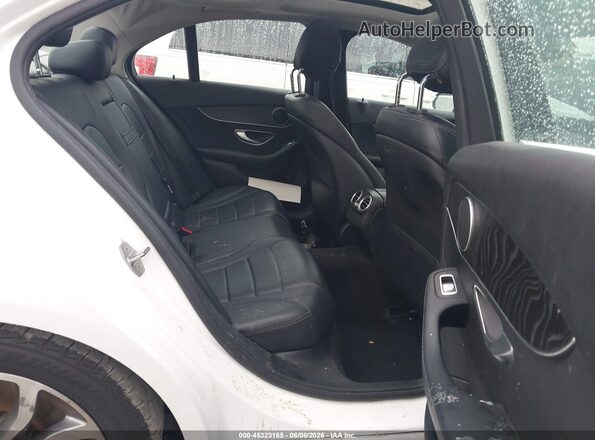 55SWF4JB0HU212134 2017 MERCEDES-BENZ C-CLASS White VIN sticker view