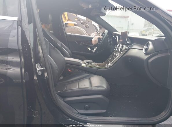 55SWF4JB0JU262411 2018 MERCEDES-BENZ C-CLASS Black Vista interior delantera