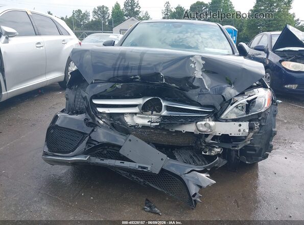 55SWF4JB0JU262411 2018 MERCEDES-BENZ C-CLASS Black Vista frontal