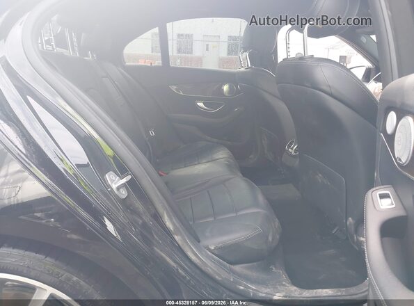 55SWF4JB0JU262411 2018 MERCEDES-BENZ C-CLASS Black Vista de la etiqueta del VIN