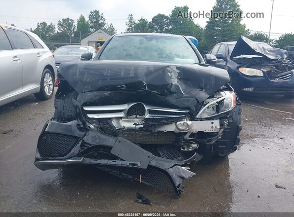 55SWF4JB0JU262411 2018 MERCEDES-BENZ C-CLASS Black Vista del salpicadero